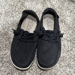 Hey Dude Black Flats & Loafers